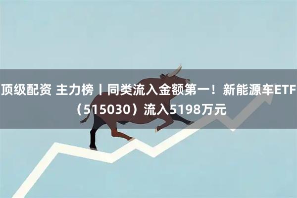 顶级配资 主力榜丨同类流入金额第一!新能源车ETF(515030)流入5198万元